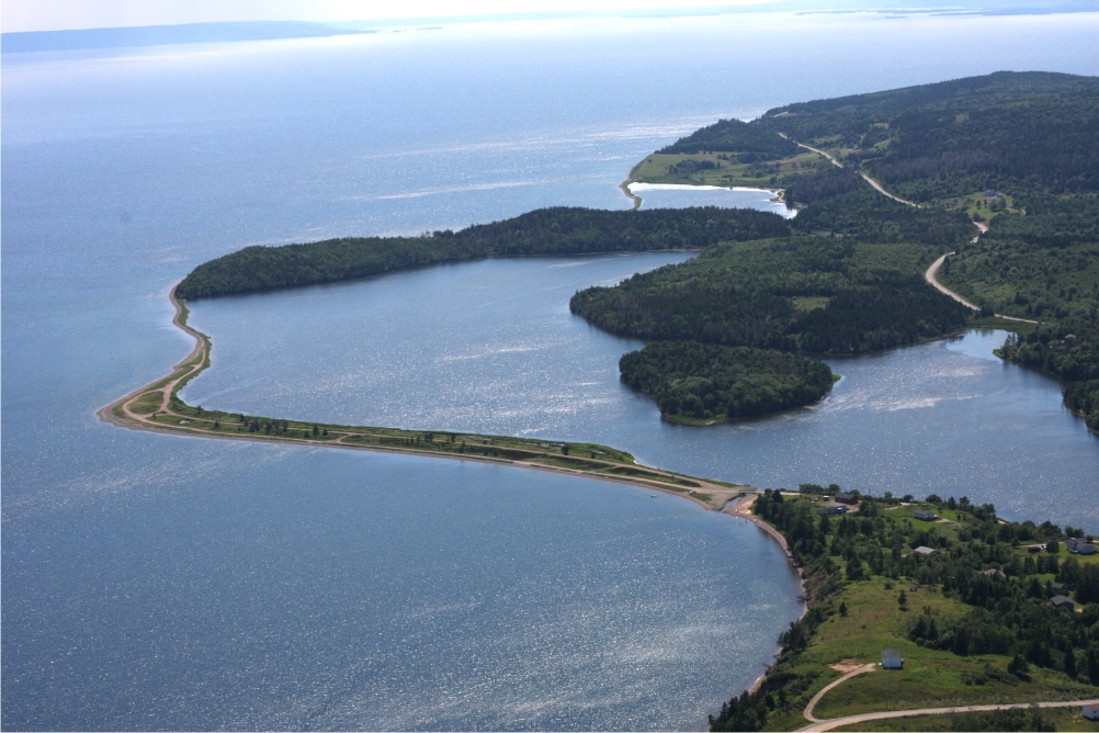 Aerial photos - East Bay  Bras d'Or Stewardship Society protection Cape  Breton lakes advocasy education research water quality pollution development